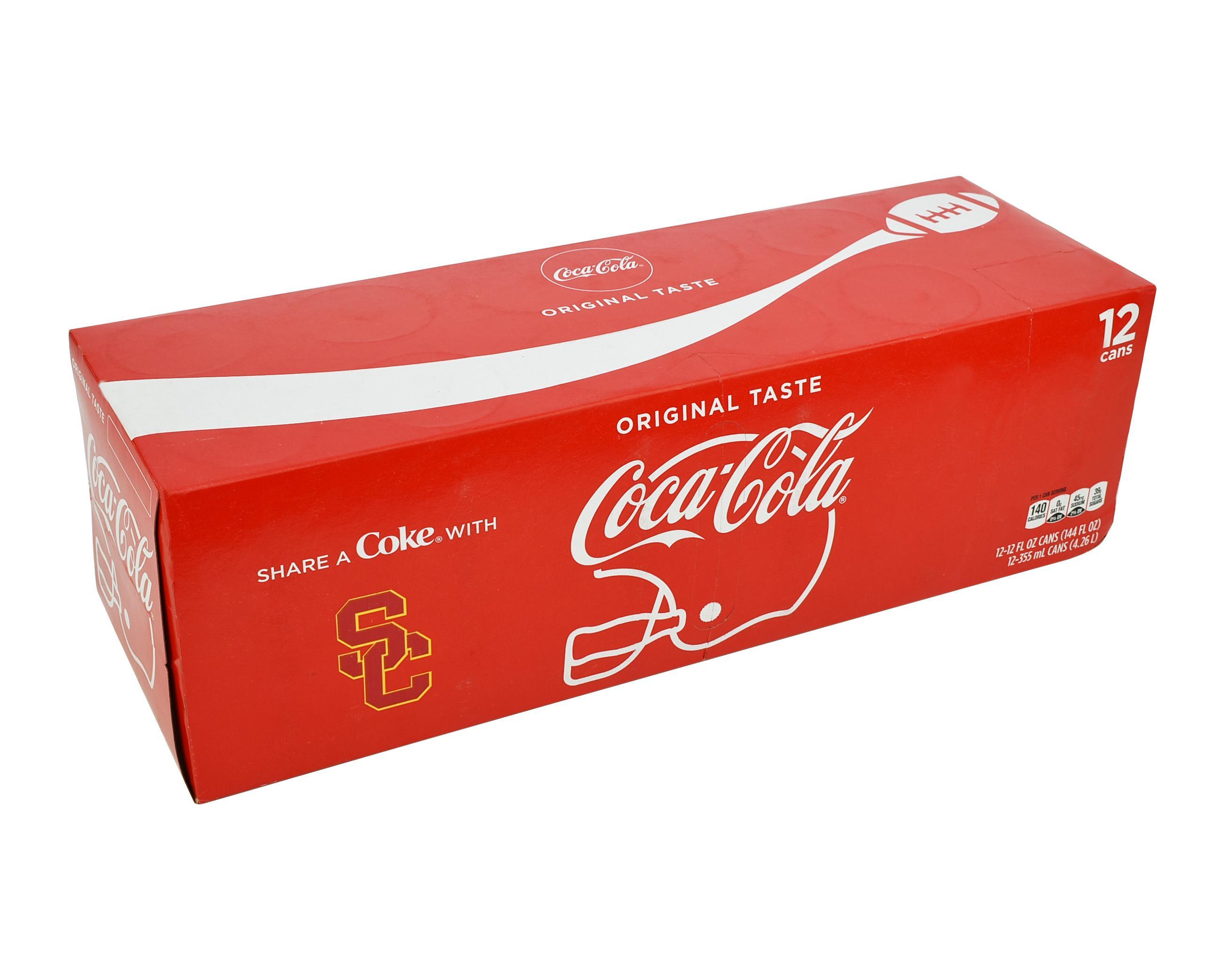 THÙNG NƯỚC NGỌT COCA COLA ORIGINAL TASTE 12 LON 355ML