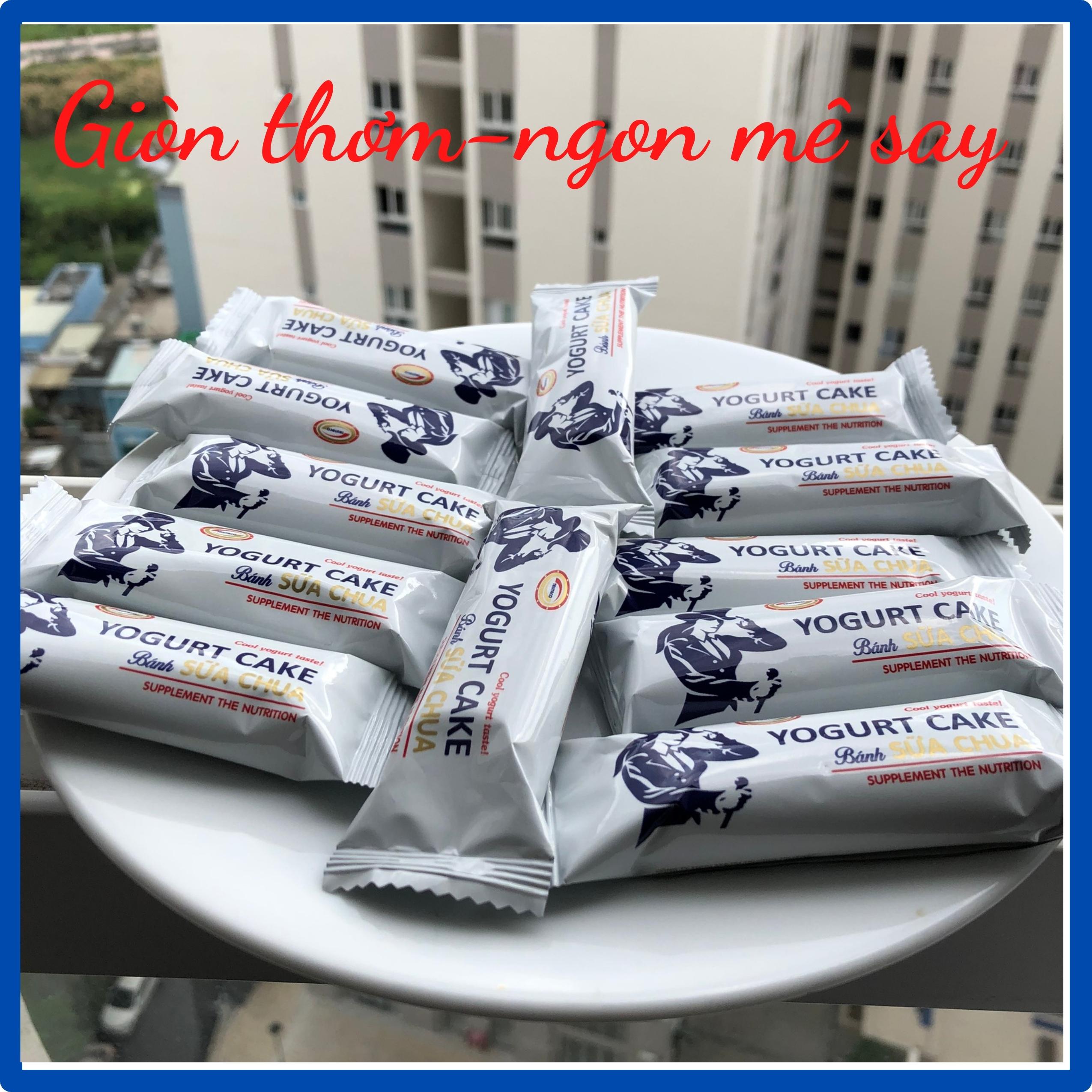 Bánh Sữa Chua -YOGURT CAKE 250gr-Bánh Cực Ngon -Cực thích khi ăn -Vỏ bánh thơm giòn nhân sữa chua phô mai rất ngon miệng  NPI-15