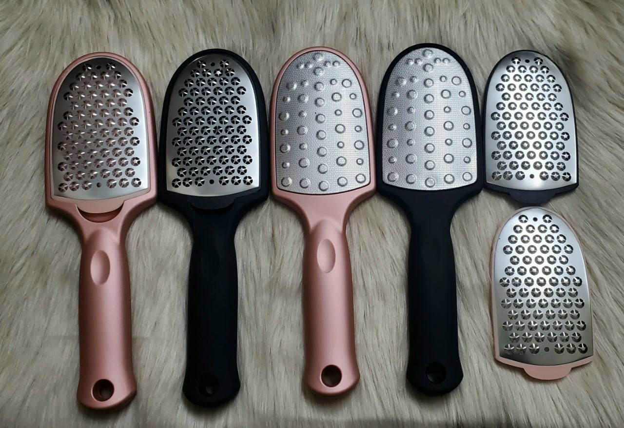 chà gót chân 2 mặt, cây chà gót 2 mặt, chà gót 2in1