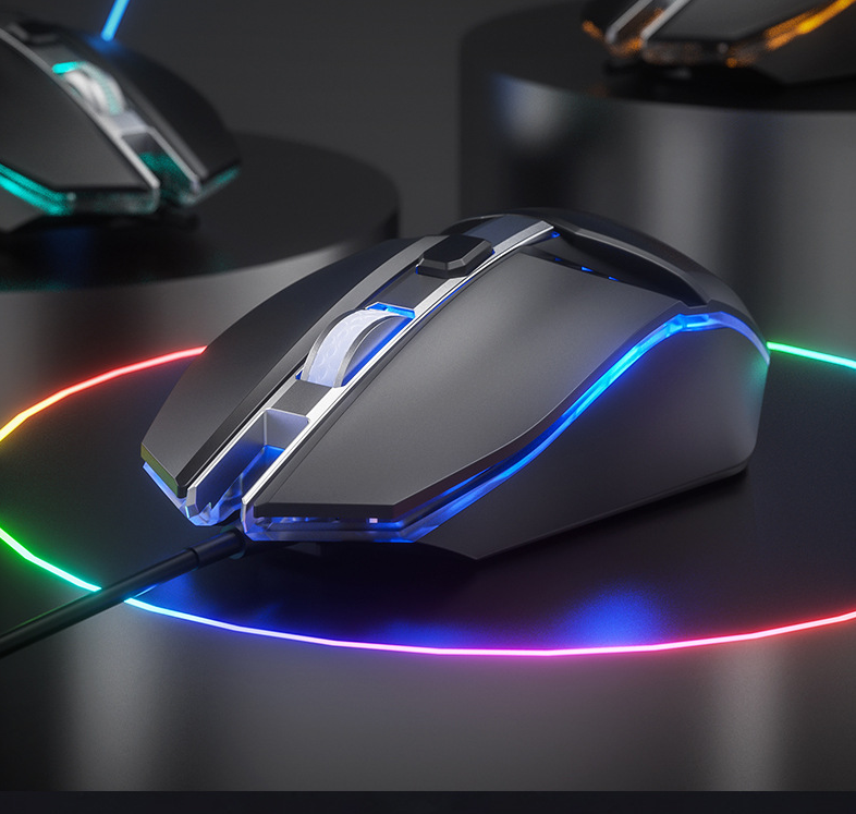Chuột gaming Philips G401, 1600dpi, chuột có dây gaming.