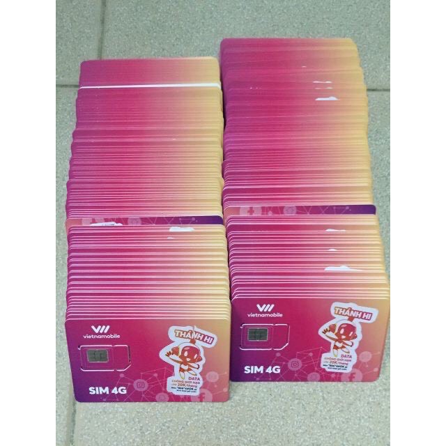[Hcm]Vietnamobile Sim Card Number 0Vnd Valid for 30 Days
