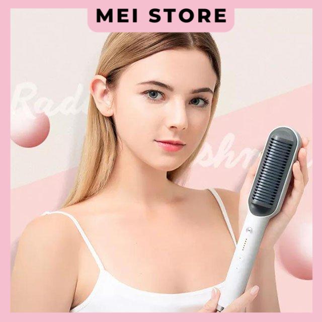 [GIẢM 5% ĐƠN 129K]Lược Điện Chải Tóc Tạo Kiểu - Uốn Duỗi Ép Tóc Đa Năng