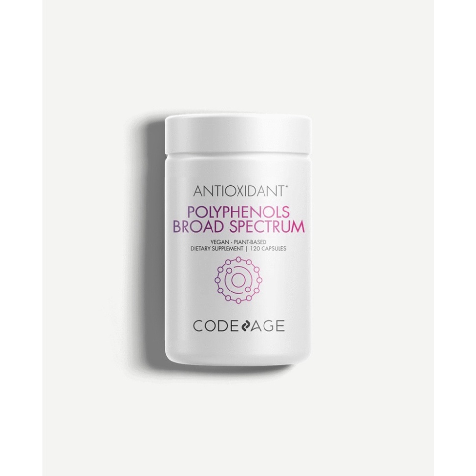 Viên Chống Nắng Sáng Da CodeAge Polyphenols Broad Spectrum 120 viên