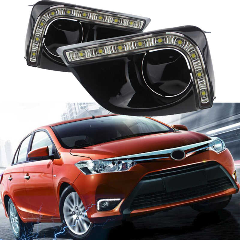 Bộ  Đèn Led Sương Mù Xe Vios 2014