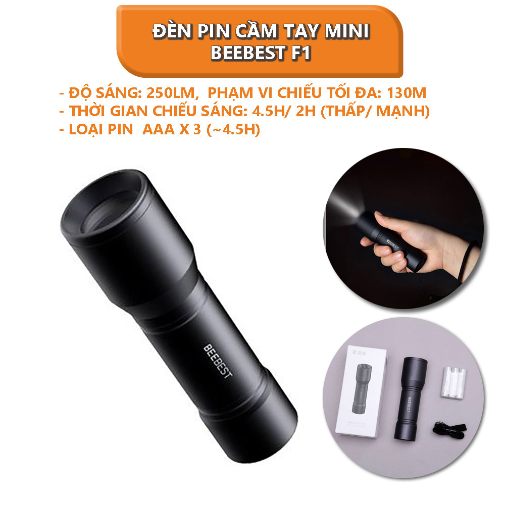 Đèn pin cầm tay mini Xiaomi Beebest F1