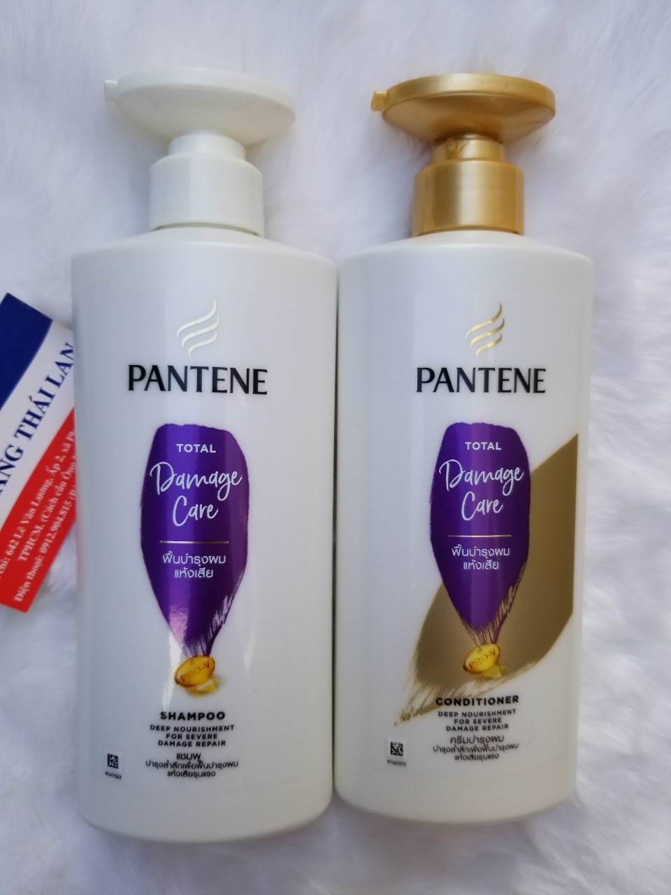 [HCM]Combo Dầu gội và dầu xả Pantene Thái Lan- Màu tím
