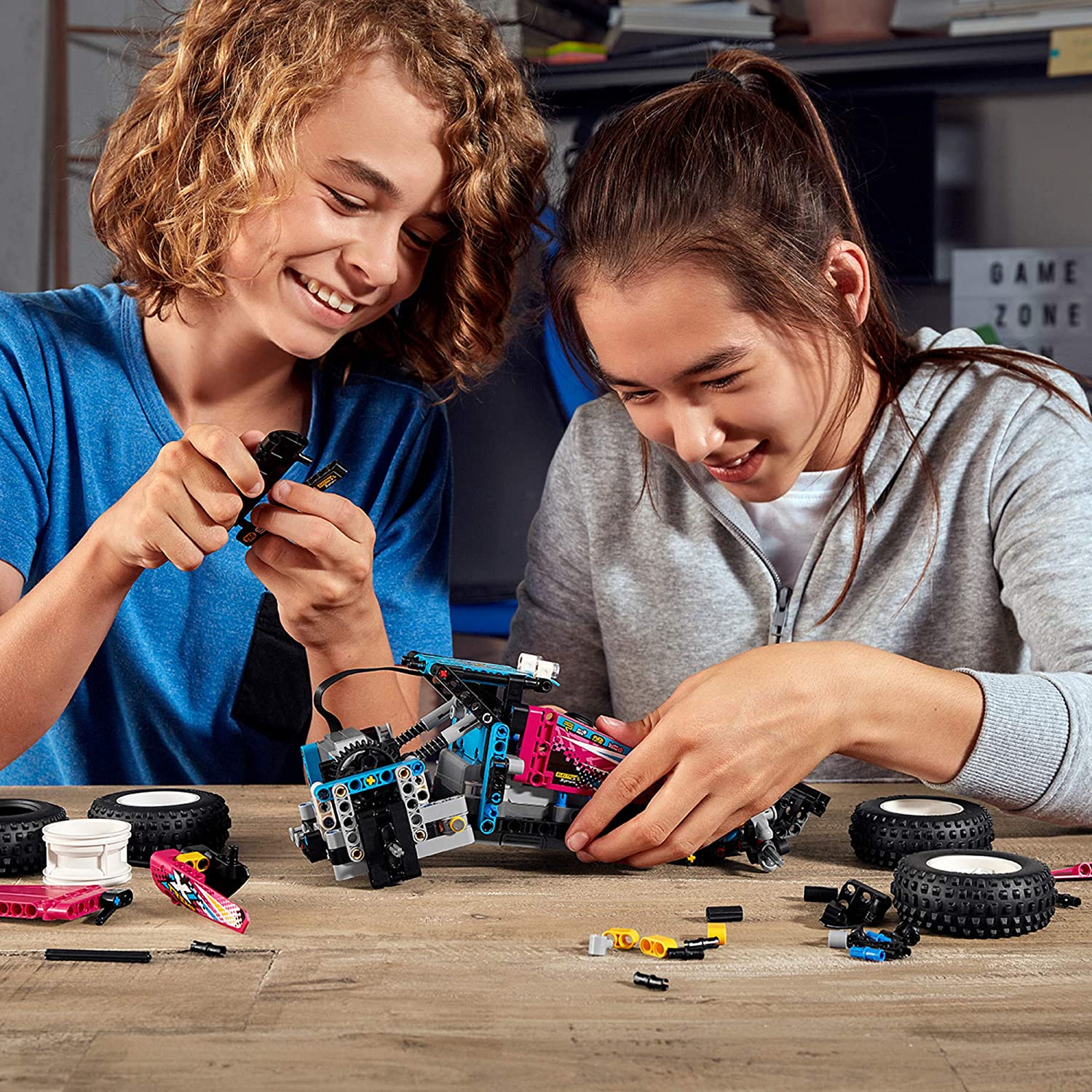 BRICK4U - LEGO  TECHNIC - 42124 - XE ĐỊA HÌNH BUGGY - OFF-ROAD BUGGY