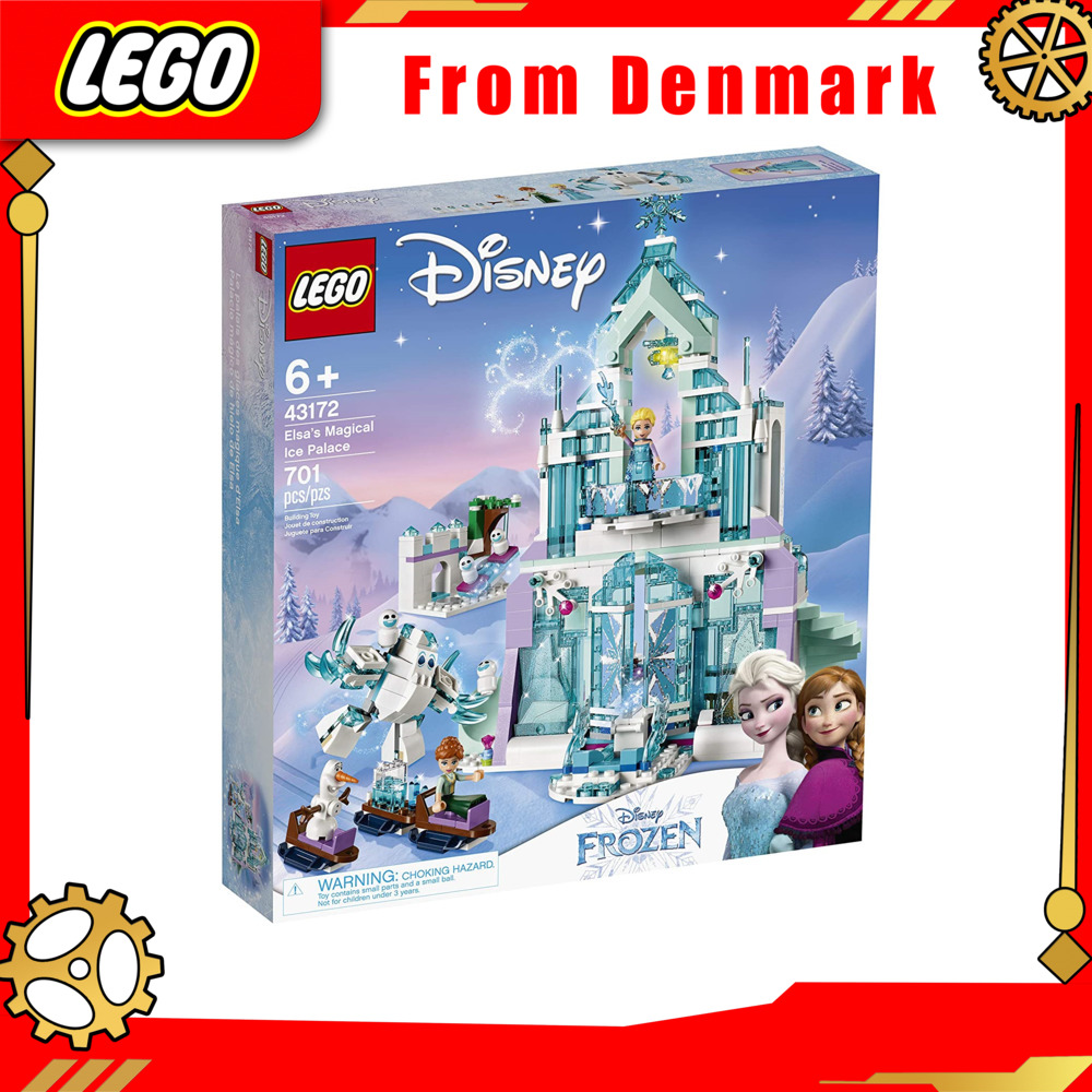 【From Denmark】LEGO Disney "Frozen" Aisha's Magical Ice Palace 41148 Disney Princess Toys (701 pieces) guaranteed Authentic From Denmark