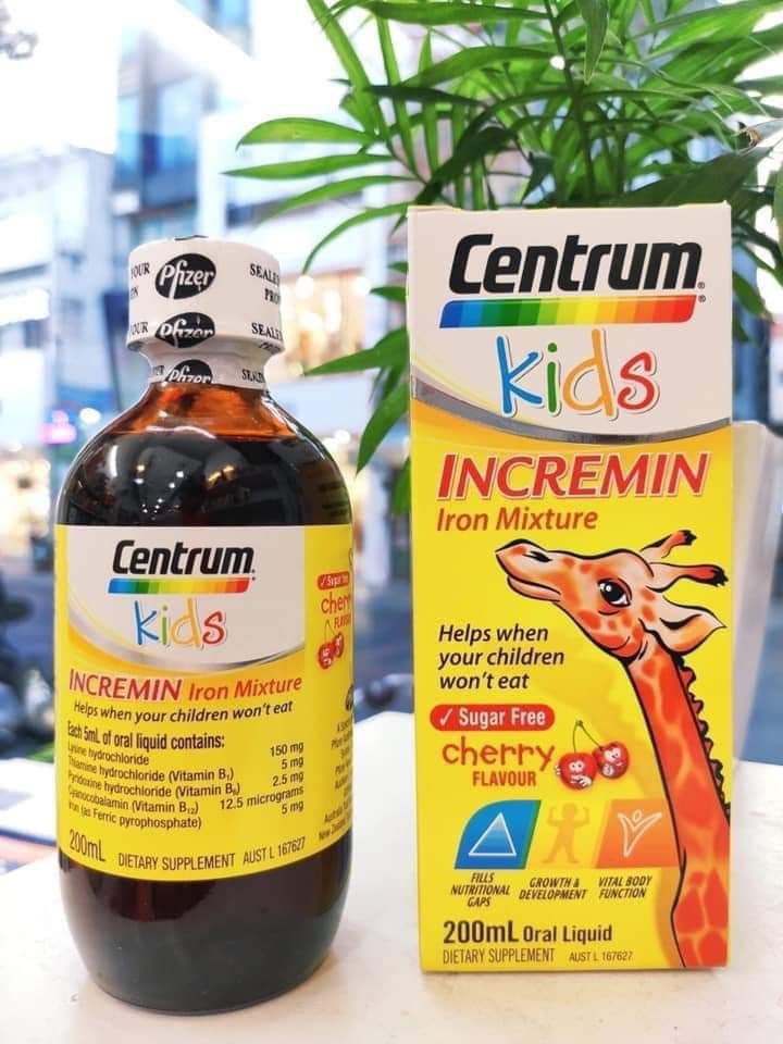 [HCM]Centrum Kid cho bé mẫu mới