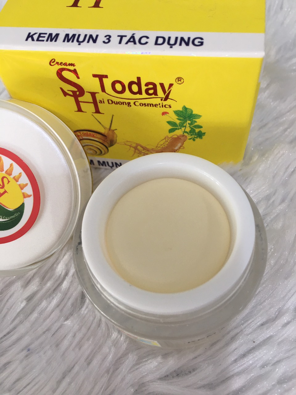 Kem mụn 3 tác dụng 10g (79.9k) SH Today Vàng