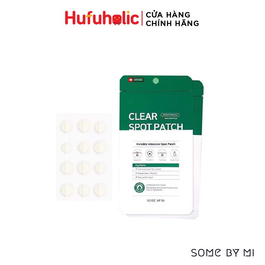 SOME BY MI - Miếng dán mụn giảm sưng mụn Clear Spot Patch gói 18 miếng