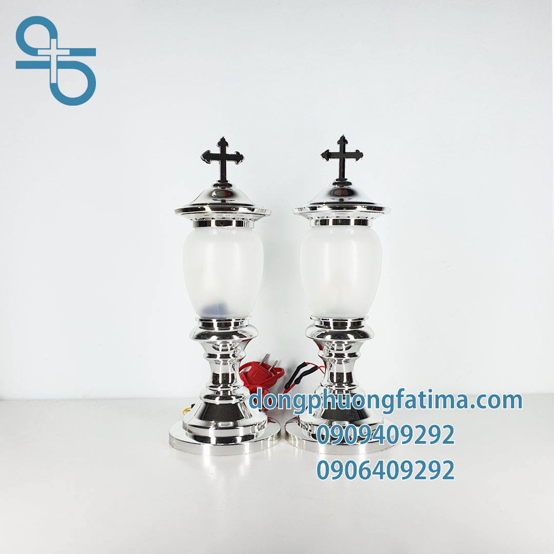 Đèn Bàn Thờ2 Cây Đèn Thánh Giá
