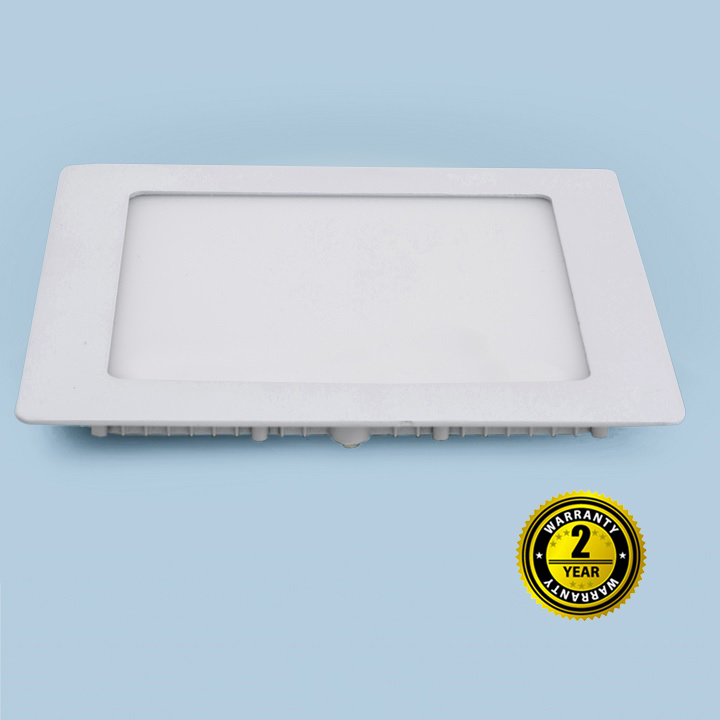 Đèn LED âm trần siêu mỏng vuông ánh sáng trắng (12W-Φ150) - MD02