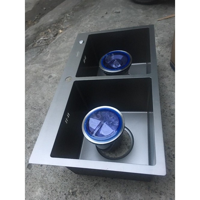 Chậu rửa bát Inox 304 phủ nano Daewon DC8545 (850x450x250mm)