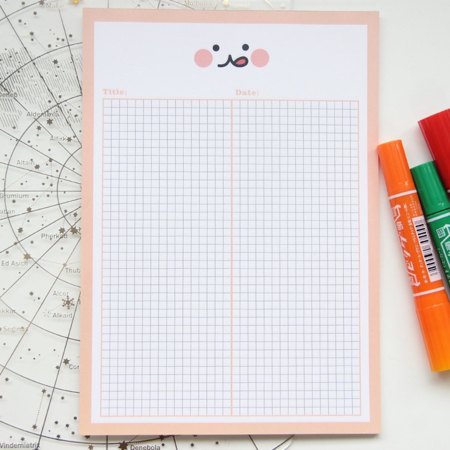 Set 30 tờ Giấy Ghi Chú B5 Note Xinh Xắn
