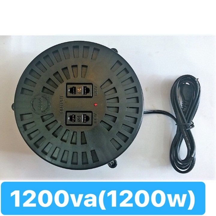 [HCM]Biến Áp Đổi Nguồn LIOA 1200VA. Đổi Điện 220v Sang 100v Biến Áp Tự Ngẫu 1.2kva DN012