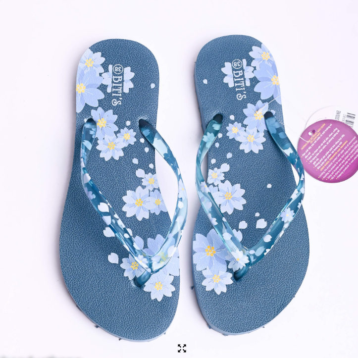 Dép quai kẹp xốp nữ đế 1cm