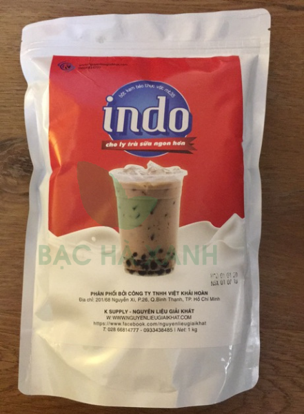 Bột pha trà sữa INDO - Kem béo thực vật 1kg