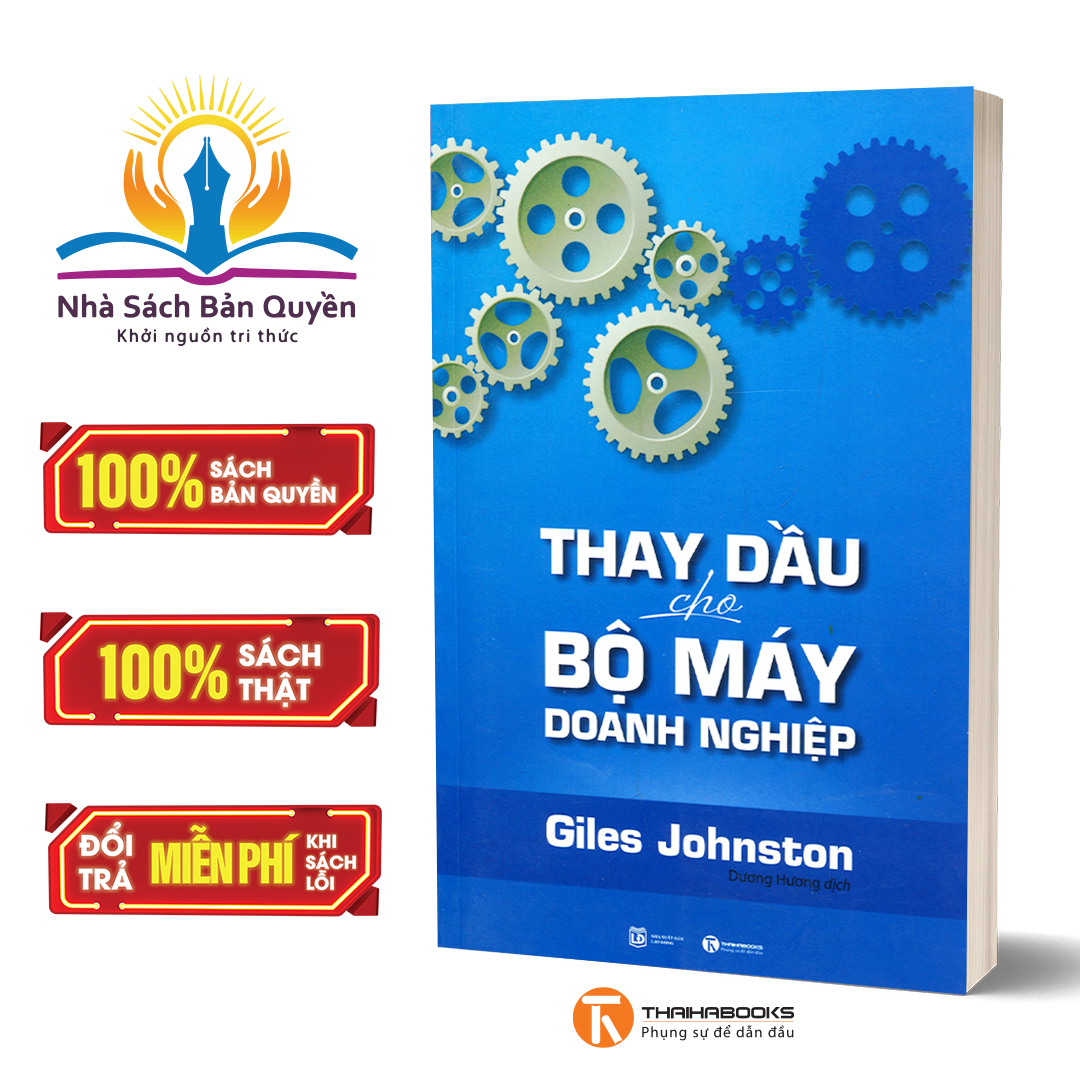 Sách - Thay dầu cho bộ máy doanh nghiệp