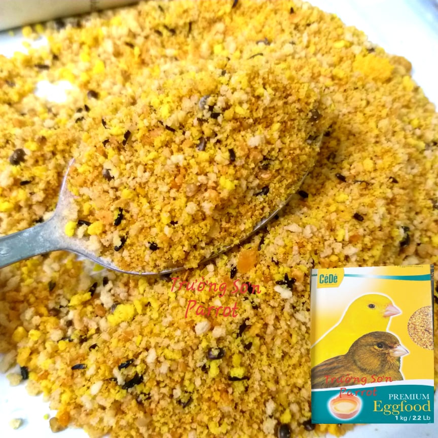 100g cám trứng cede dành cho chim yến