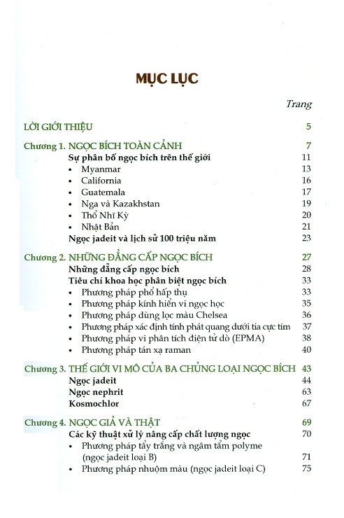 Sách Ngọc phỉ thúy bí ẩn và huyền diệu
