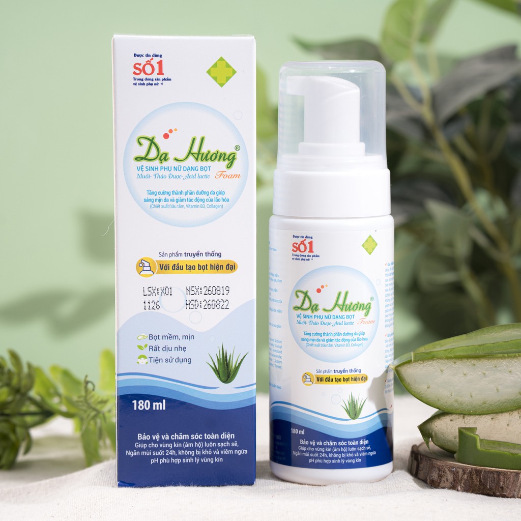 Vệ sinh phụ nữ Dạ hương Foam bọt 180ml