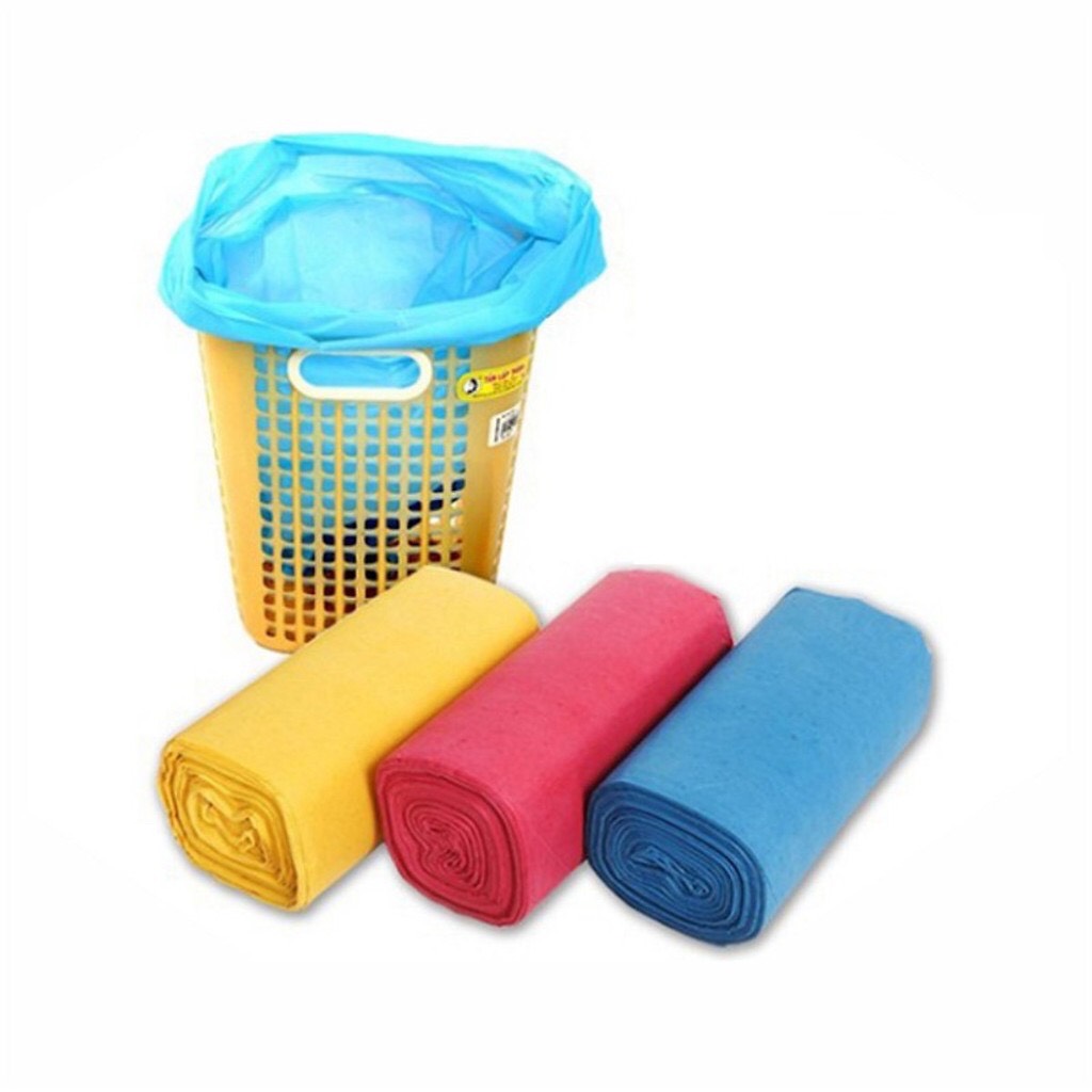 TÚI RÁC 3 CUỘN/KG - TỰ PHÂN HỦY
