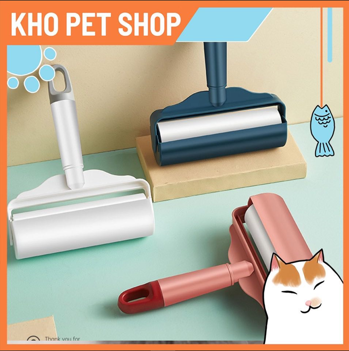 Cây lăn bụi, lăn lông thú cưng 16cm