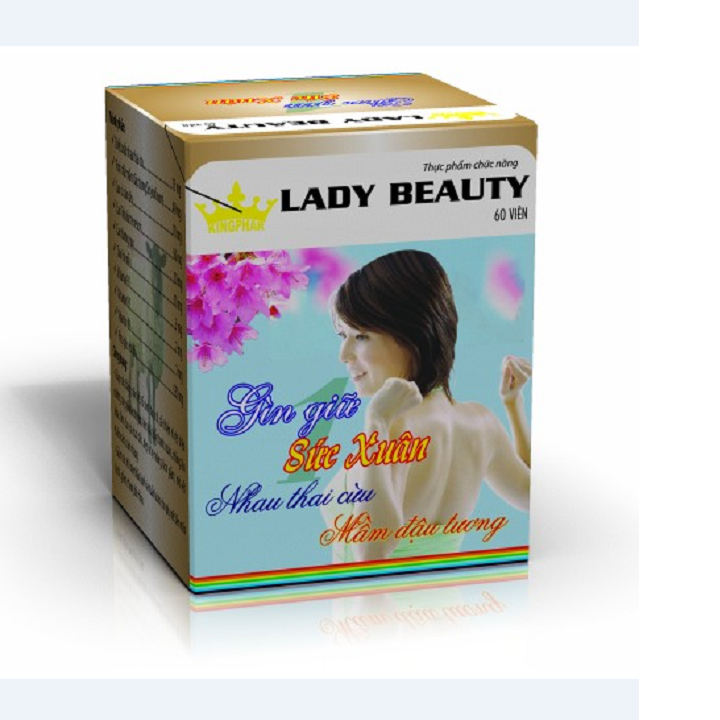 Viên uống SỨC XUÂN LADY BEAUTY - giúp cân bằng nội tiết tố nữ, kéo dài tuổi thanh xuân, làm mờ vết thâm nám, tàn nhang, giúp da mịn màng tươi trẻ.