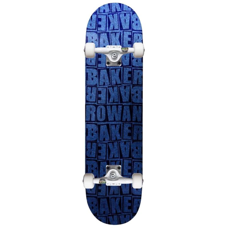 Ván Trượt Skateboard Thể Thao Cao Cấp Châu Âu- BAKER ROWAN PILE BLUE B2 CUSTOM COMPLETE 8.25