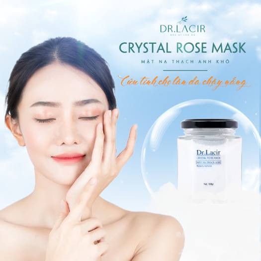 Mặt nạ thạch anh khô Dr Lacir 180gr