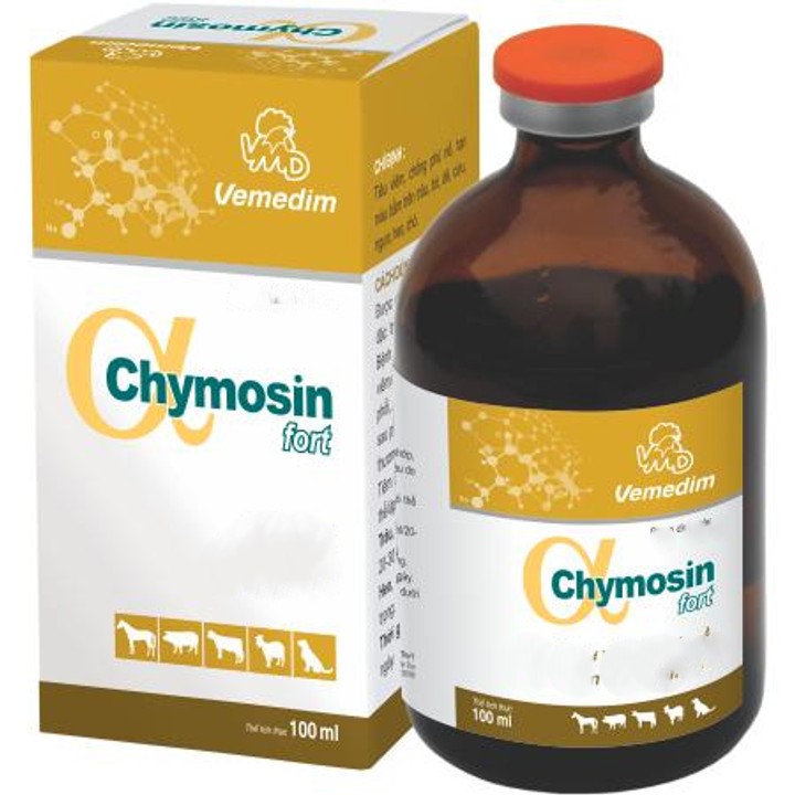 Chymosin vemedim - tiêu viêm, chống phù nề, tan máu bầm