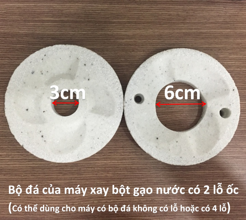 Bộ đá máy xay bột gạo nước