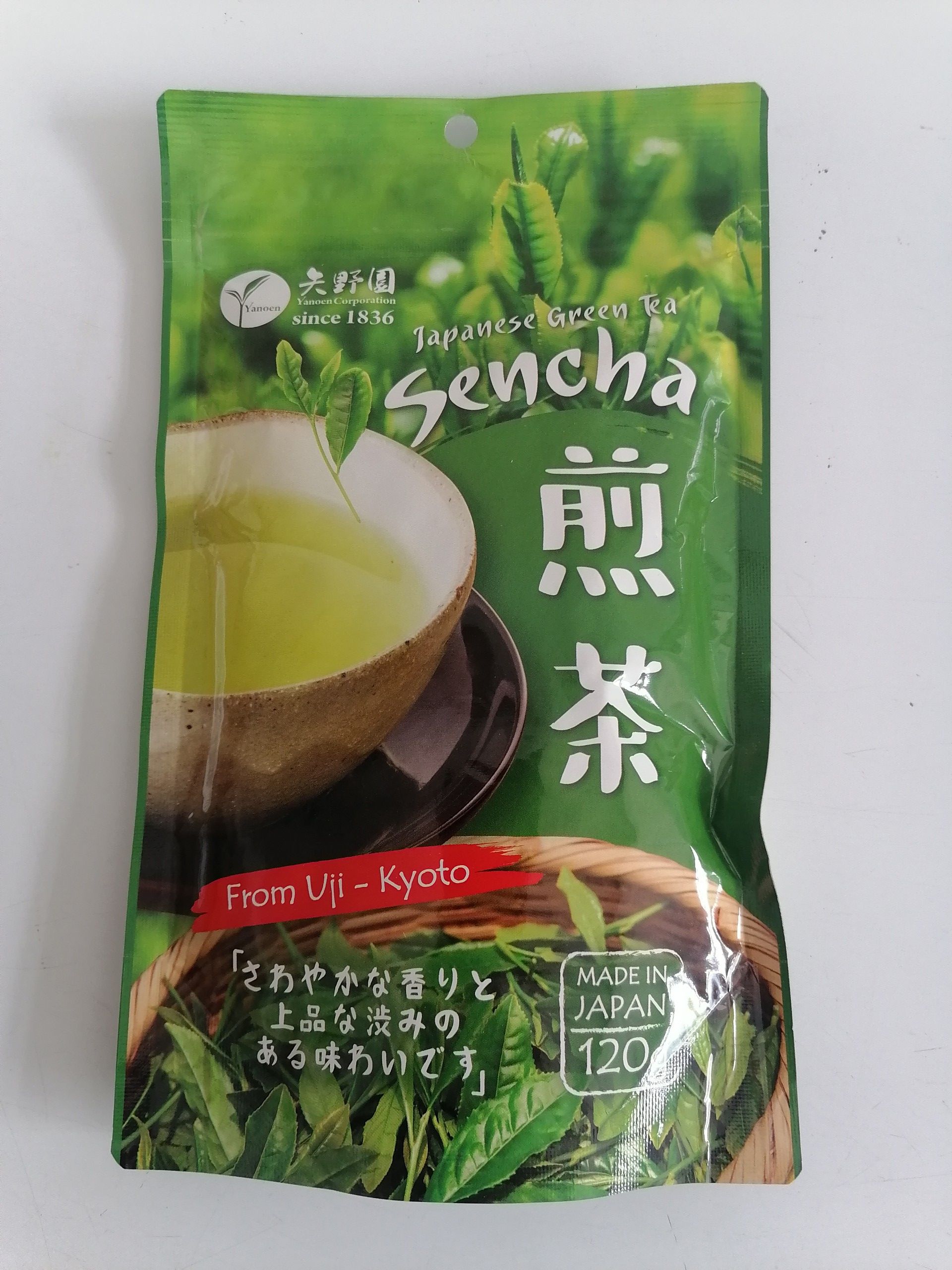 [Gói 120g - SENCHA] TRÀ XANH (LÁ) [Japan] YANOEN Green Tea (lsn-hk)