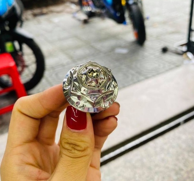 Ốc thăm nhớt inox Salaya (một con)
