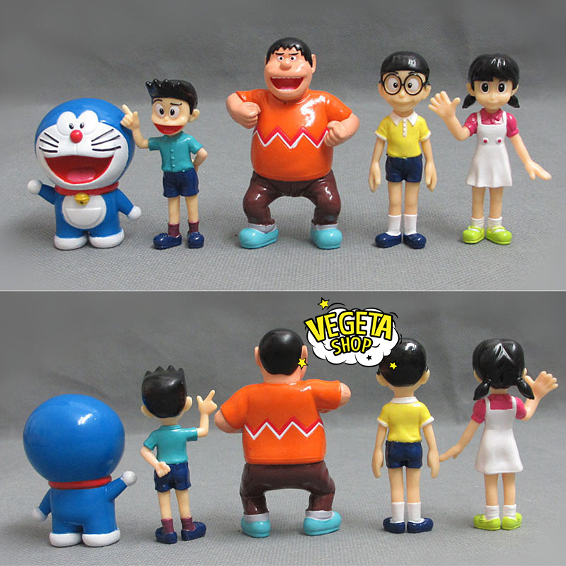 Mô hình Doraemon, Nobita, Jaian, Suneo và Shizuka giúp bạn có thể tận hưởng lại những khoảnh khắc đáng nhớ trong series hoạt hình Doraemon. Hãy thu nạp lại năng lượng và cảm nhận sự tuyệt vời của những người bạn đáng yêu này!