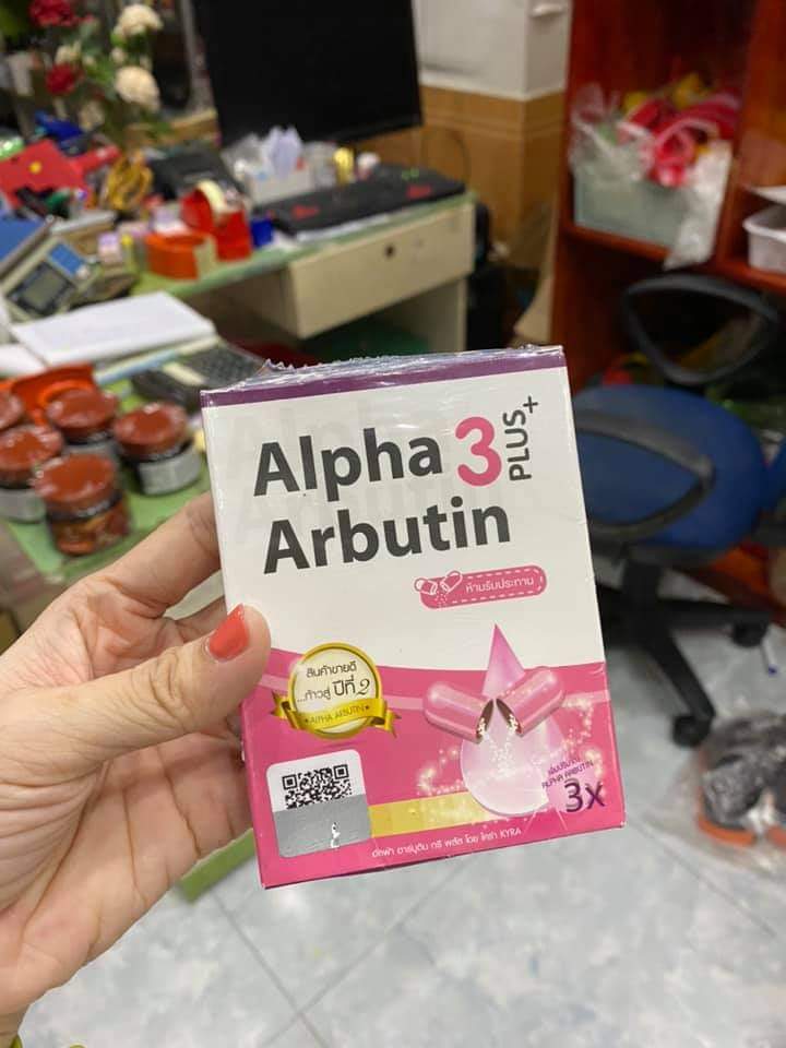 [HCM]V.IÊN K.ÍCH TR.ẮNG ALPHA ABUTIN - MẪU MỚI