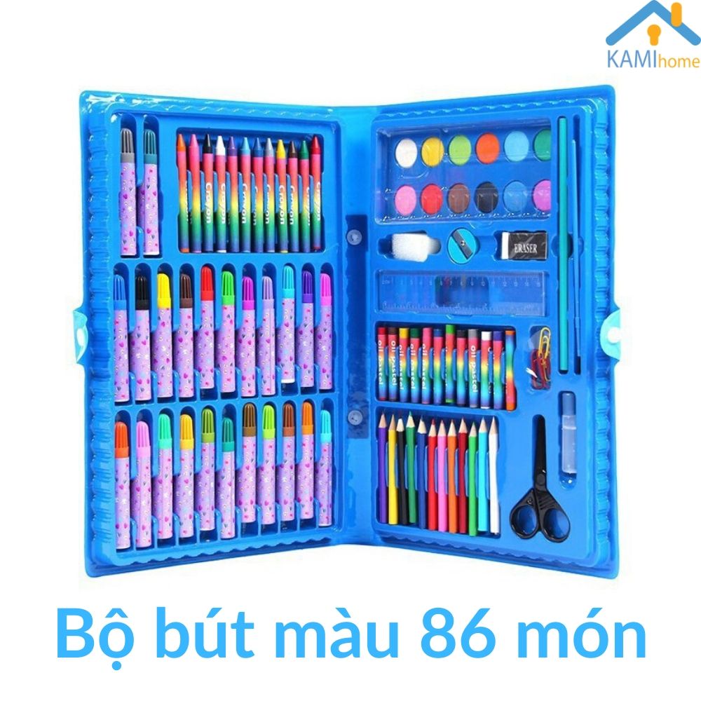 Hộp bút chì màu 86 món