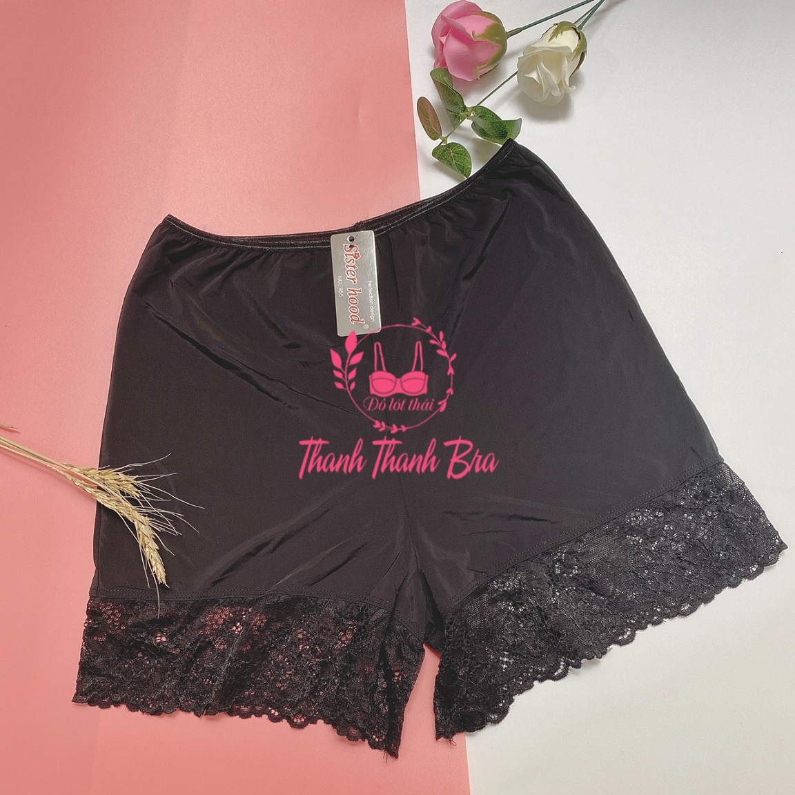 Quần đùi mặc váy big size sisterhood 955, size XXL, chất cotton mềm mại