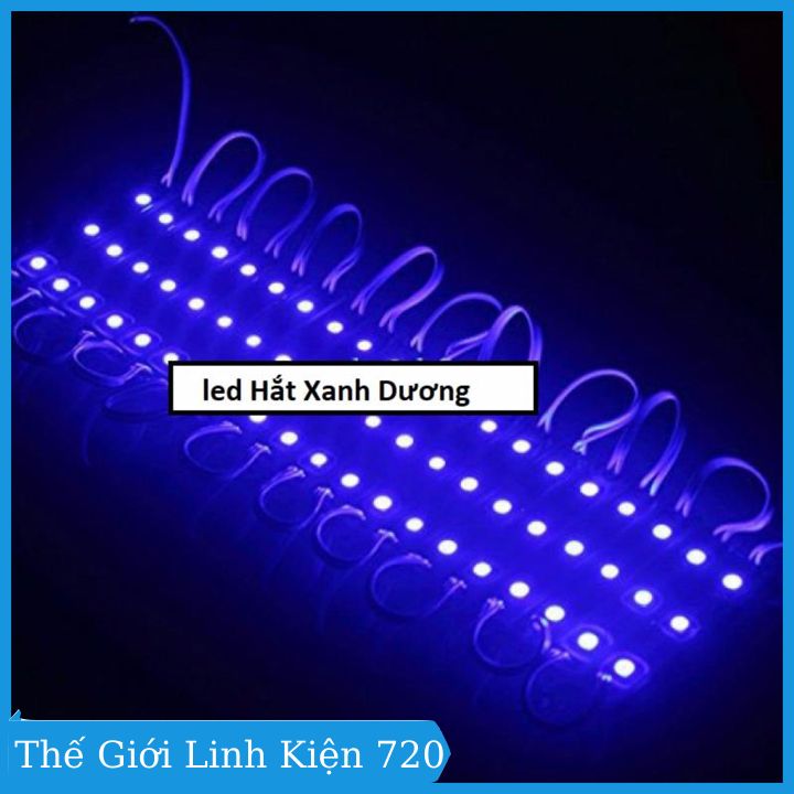 Bộ 10 Thanh Led Hắt 12V Siêu Sáng ( Mỗi thanh 3 bóng )