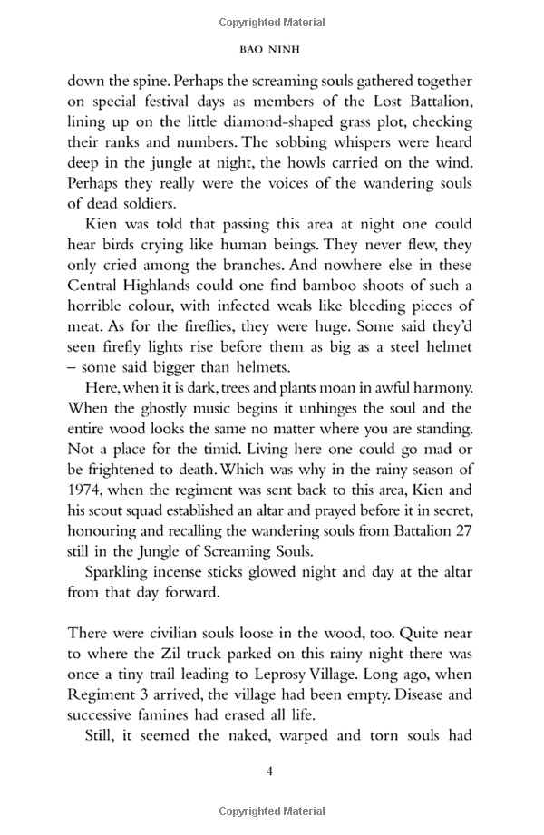 The Sorrow Of War