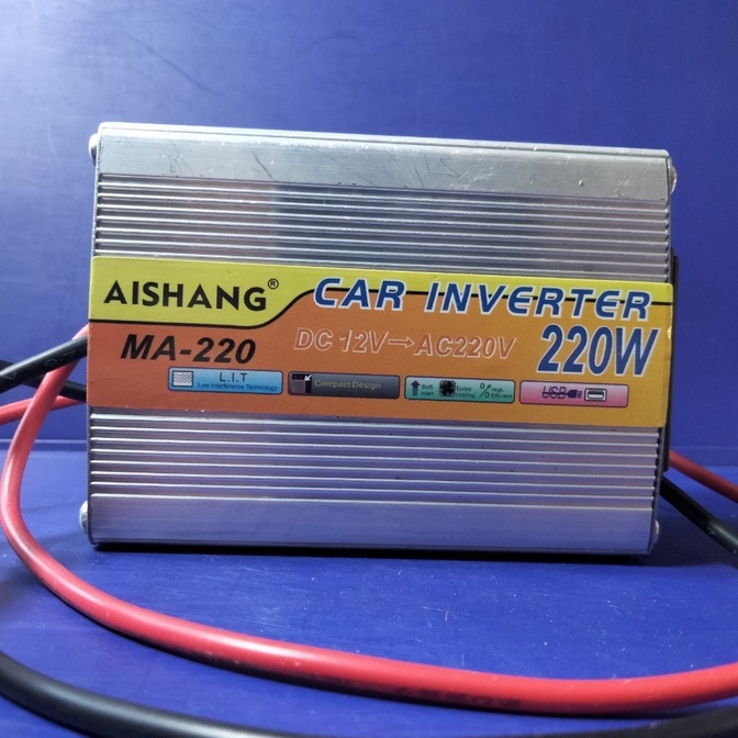 Bộ kích 12v lên 220v 220w bộ kích điện 12v lên 220v sin chuẩn -chuyển nguồn 12v dc sang 220v ac 220w ashang 220w