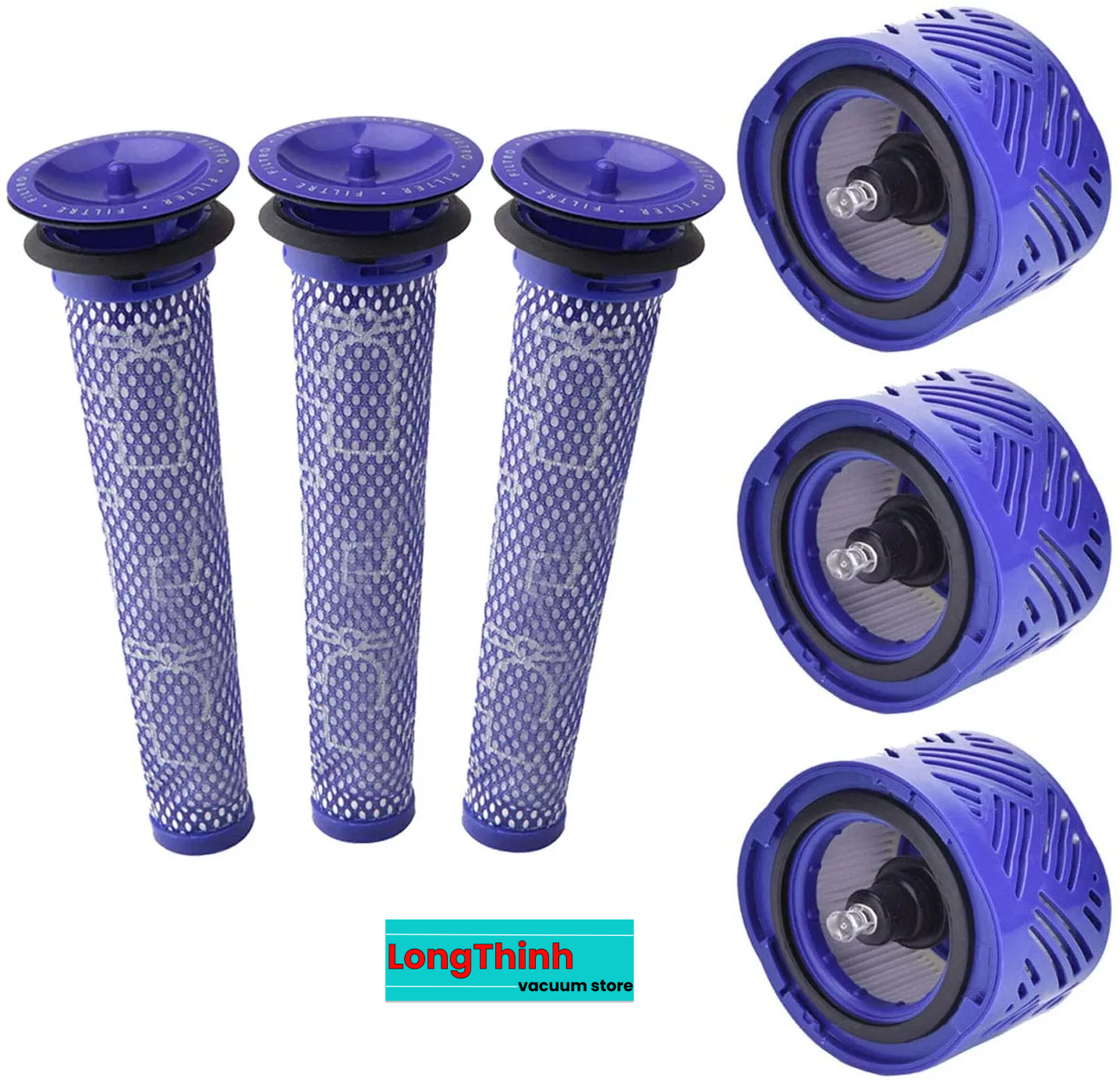 Màng lọc và lõi lọc Hepa thay thế cho máy hút bụi Dyson V6 DC62 DC61 DC58 DC59 DC74