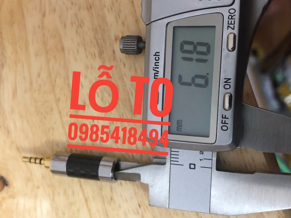 Jack 2.5 stereo (nhỏ hơn jack 3.5)- giá 1 chiếc