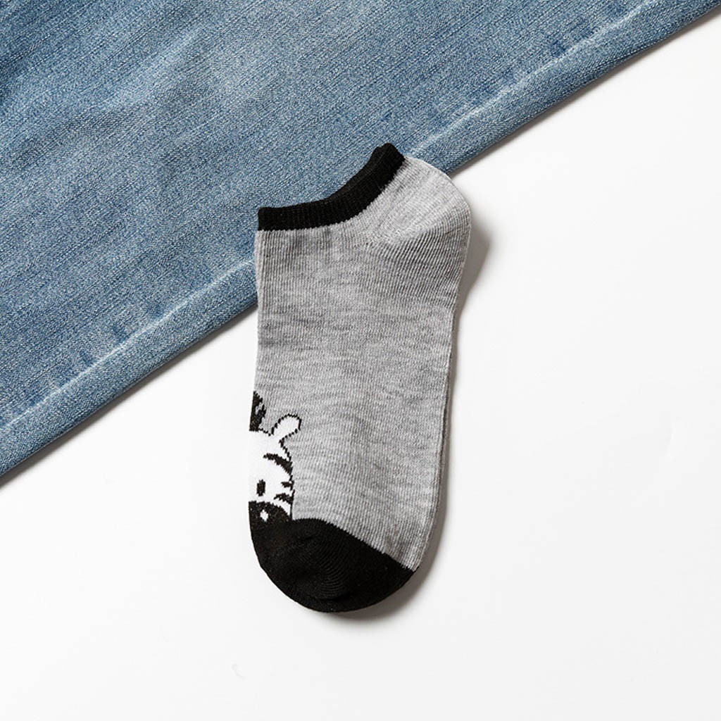 [Set Tất Vớ Nữ 5 Đôi] Tất Vớ Nữ Thun Cotton Con Lừa Buta TN02