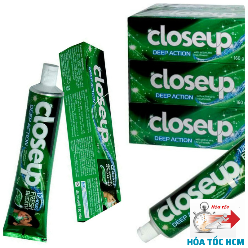 Tuýp Kem Đánh Răng Closeup 160gr Thái Lan