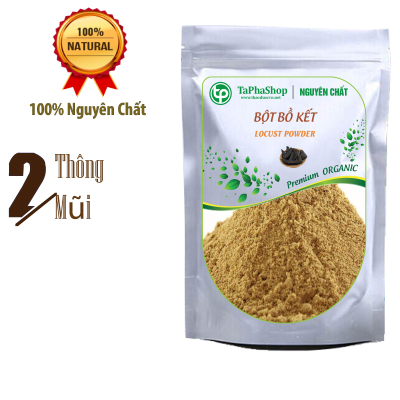 [HOT] Bột bồ kết nguyên chất 100g - Thảo Dược Tấn Phát
