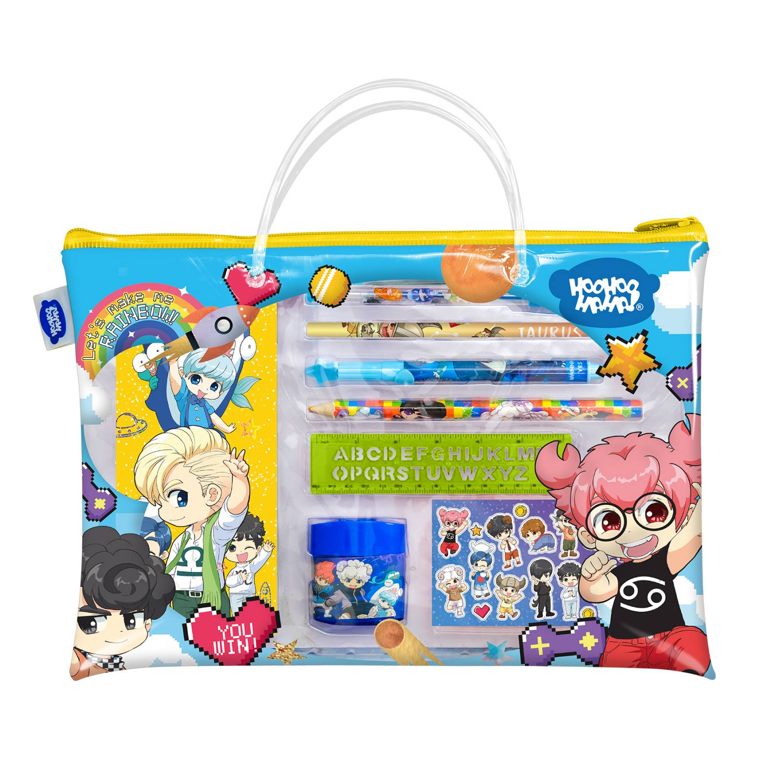 Bộ Đồ Dùng Học Tập Lớp Học Mật Ngữ HooHooHaHa