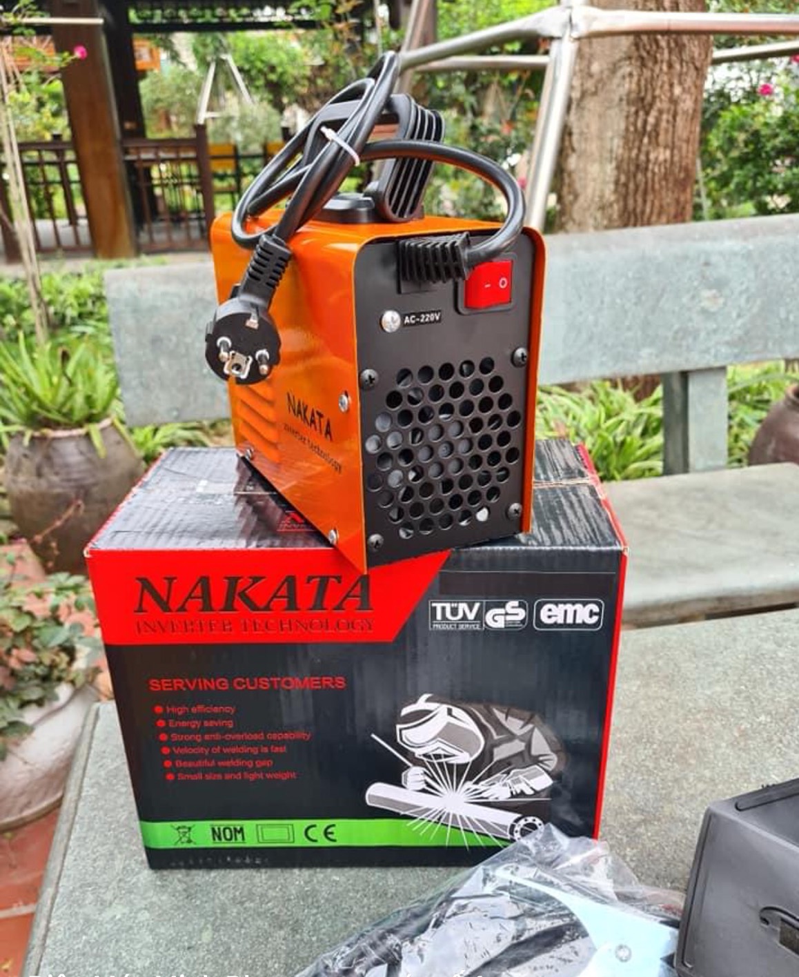 Máy hàn điện tử - Máy hàn que mini NAKATA