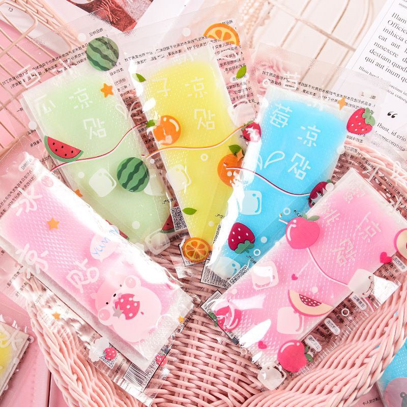 Set 2 miếng dán pad lạnh / miếng dán làm mát / hạ nhiệt / giải nhiệt hạ sốt so cool